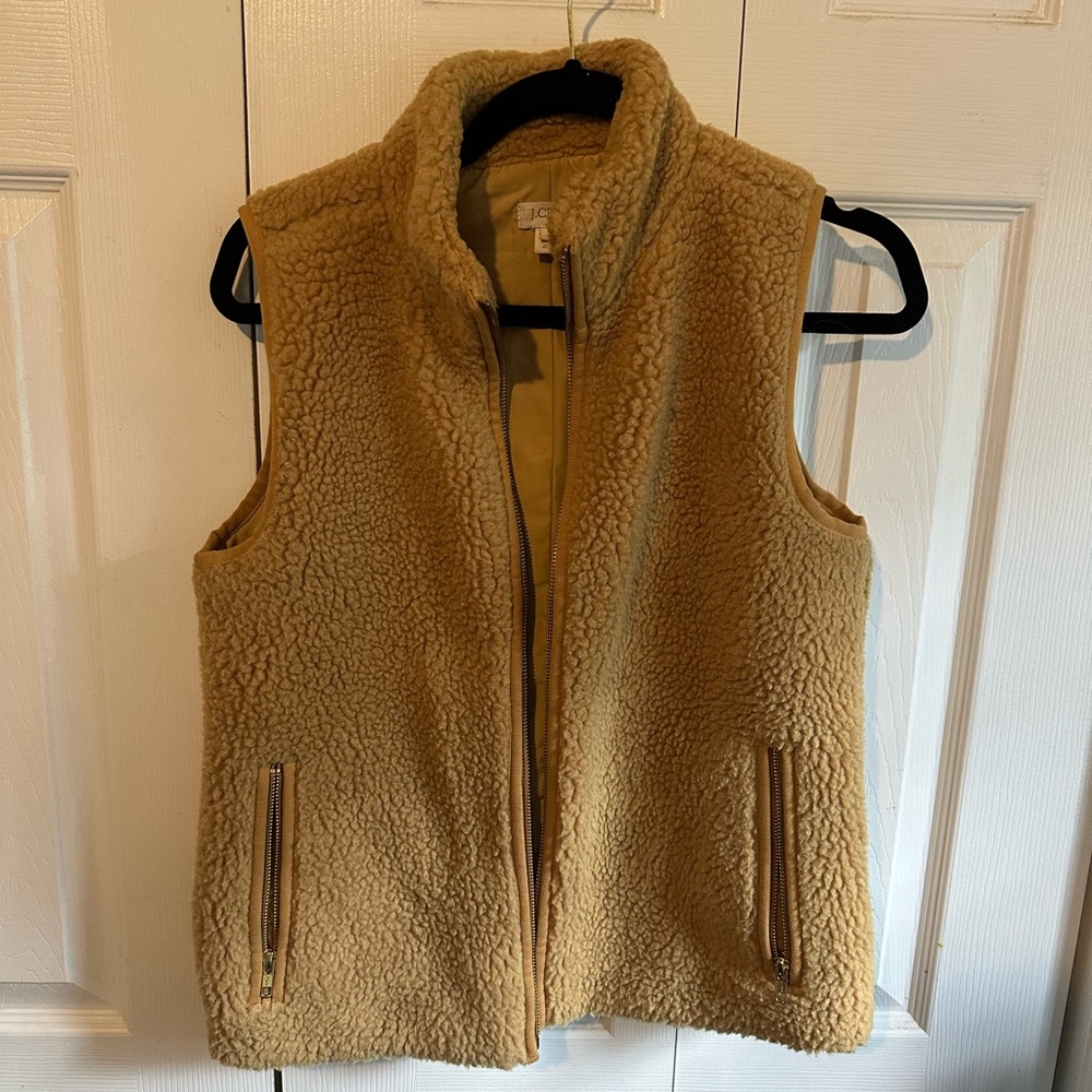 J. Crew Sherpa Vest
